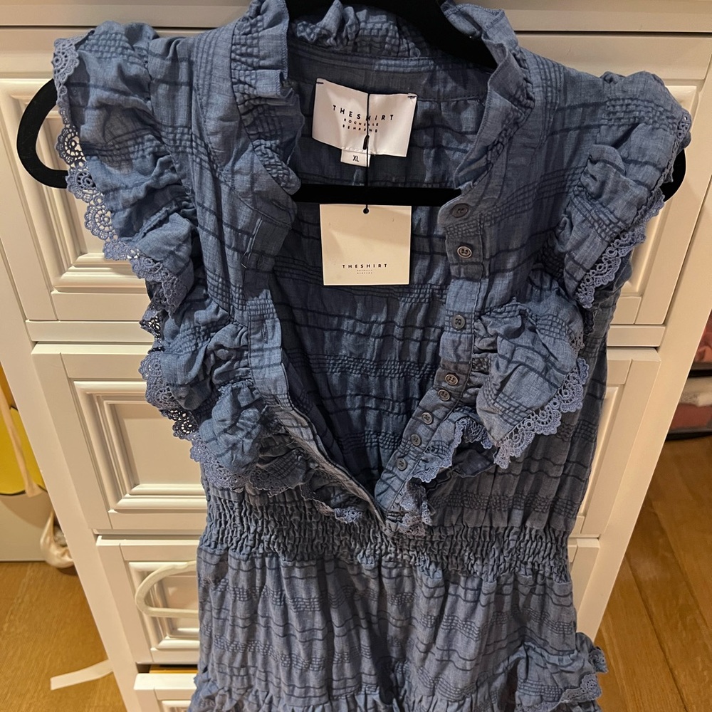 THE SHIRT Blue Dress